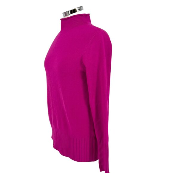 French Connection High Neck Sweater Pink Size Medium - Picture 4 of 9